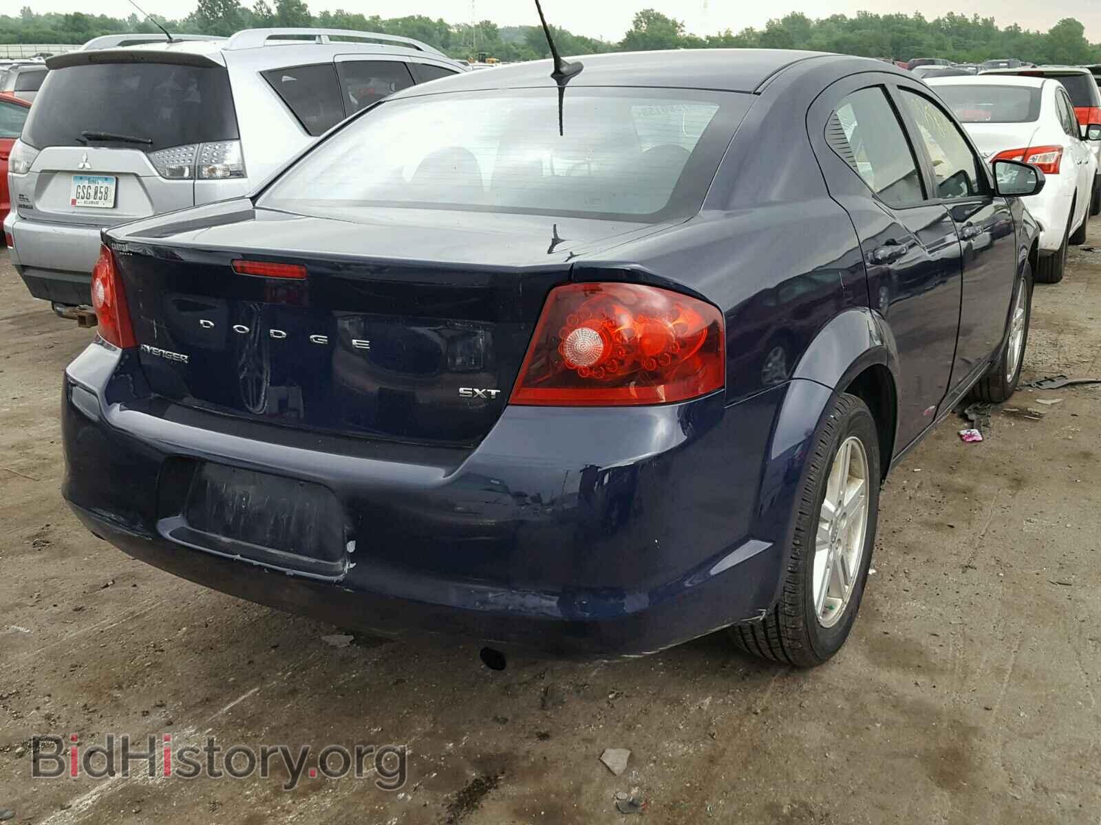 2013 DODGE AVENGER - VIN: 1C3CDZCBXDN625652 - Фото 4