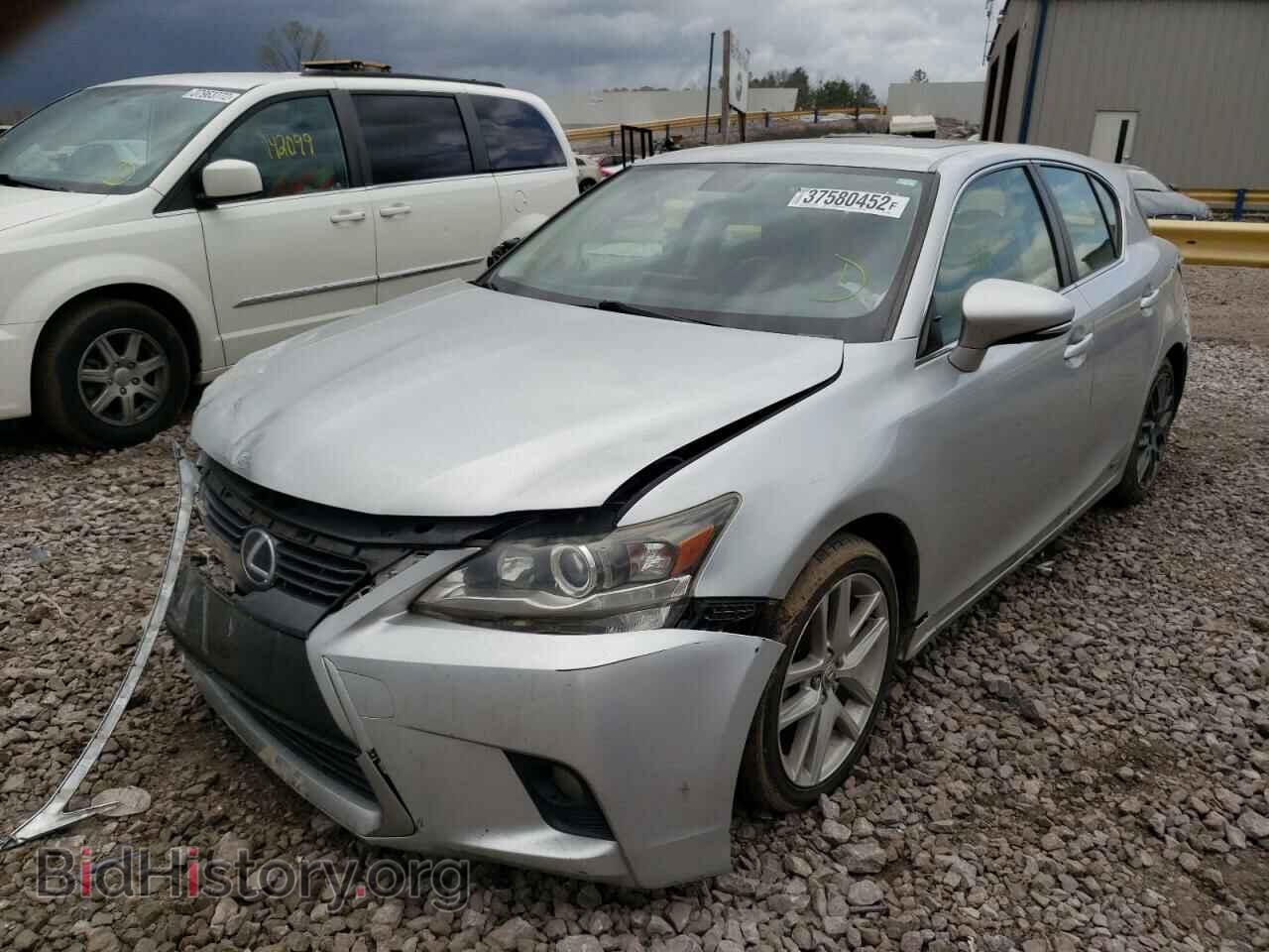 2014 LEXUS CT 200 - VIN: JTHKD5BHXE2205462 - Фото 2
