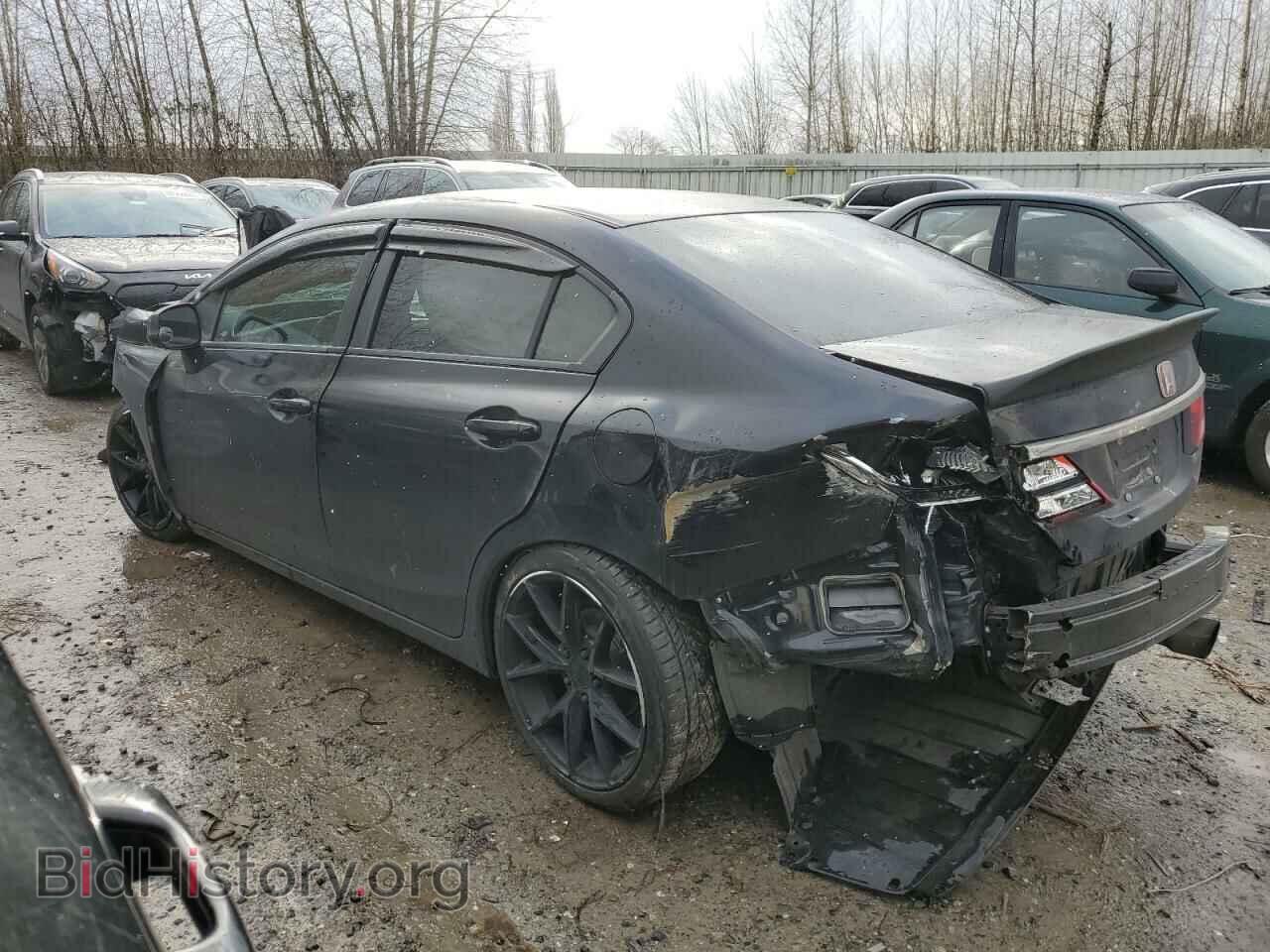 2013 HONDA CIVIC - VIN: 2HGFB6E51DH706716 - Фото 2
