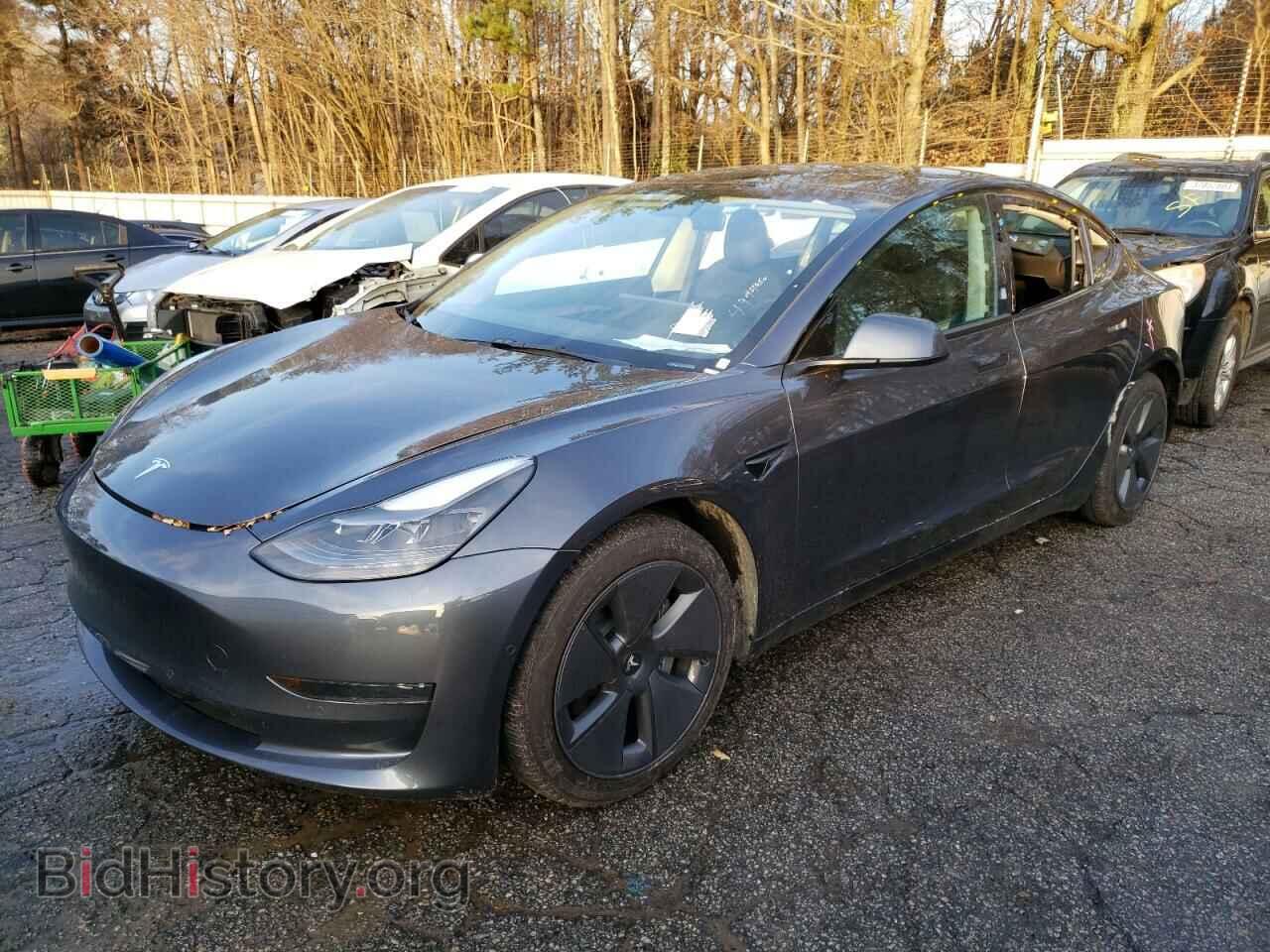 Photo 5YJ3E1EA2NF189376 - TESLA MODEL 3 2022