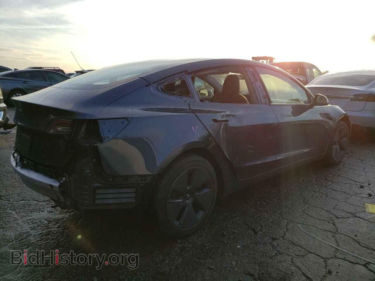 2022 TESLA MODEL 3 - VIN: 5YJ3E1EA2NF189376 - Photo 3
