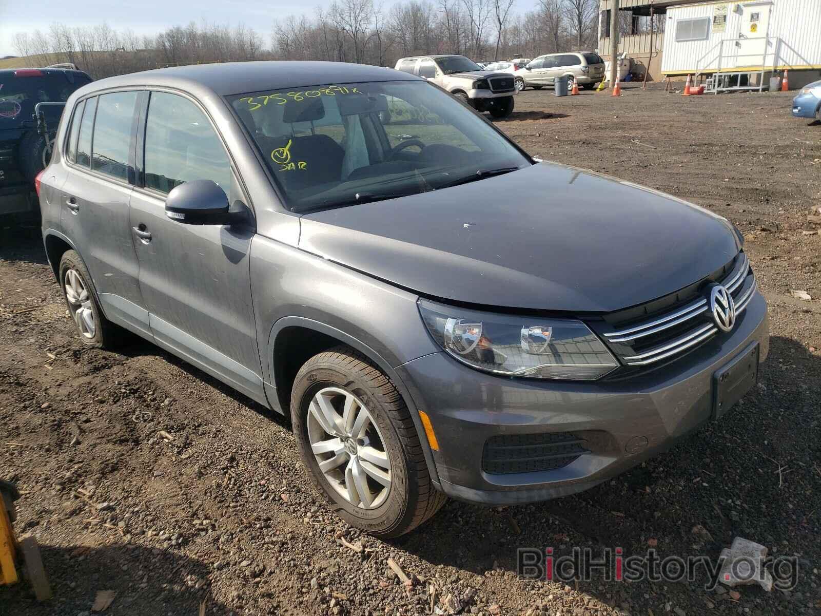 Photo WVGBV7AXXCW001703 - VOLKSWAGEN TIGUAN 2012