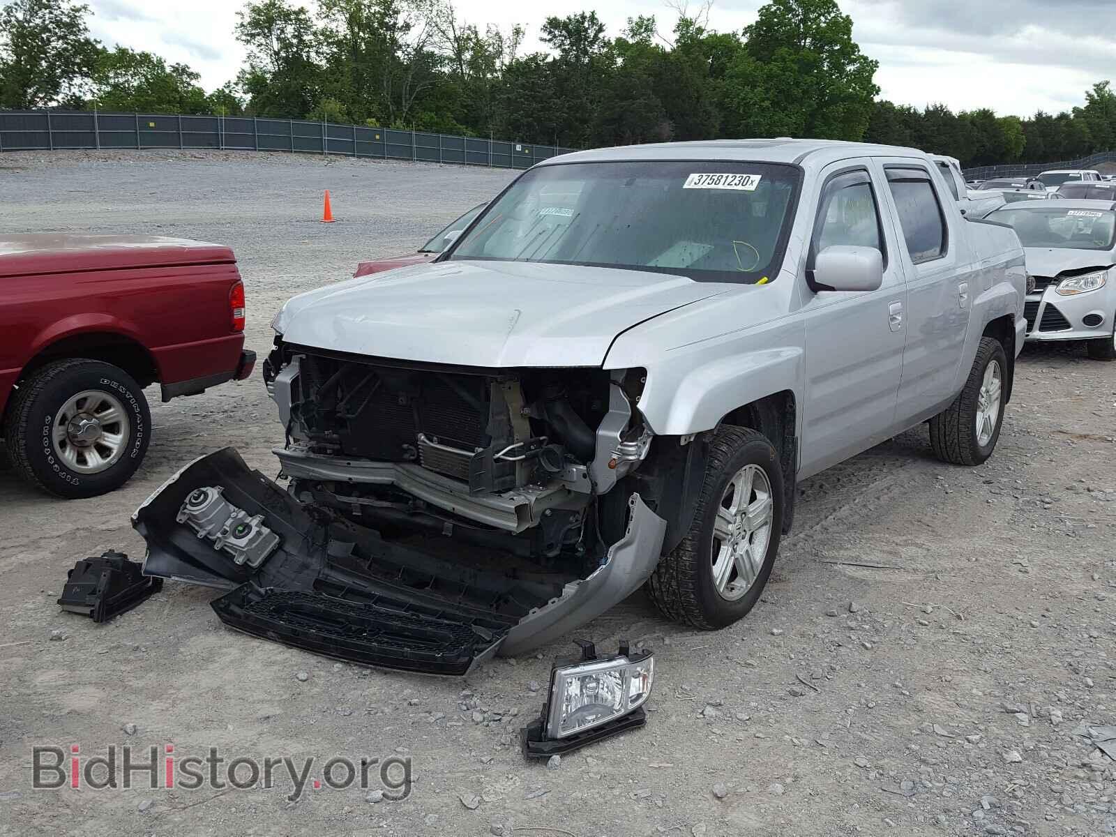 2010 HONDA RIDGELINE - VIN: 5FPYK1F50AB013671 - Фото 2