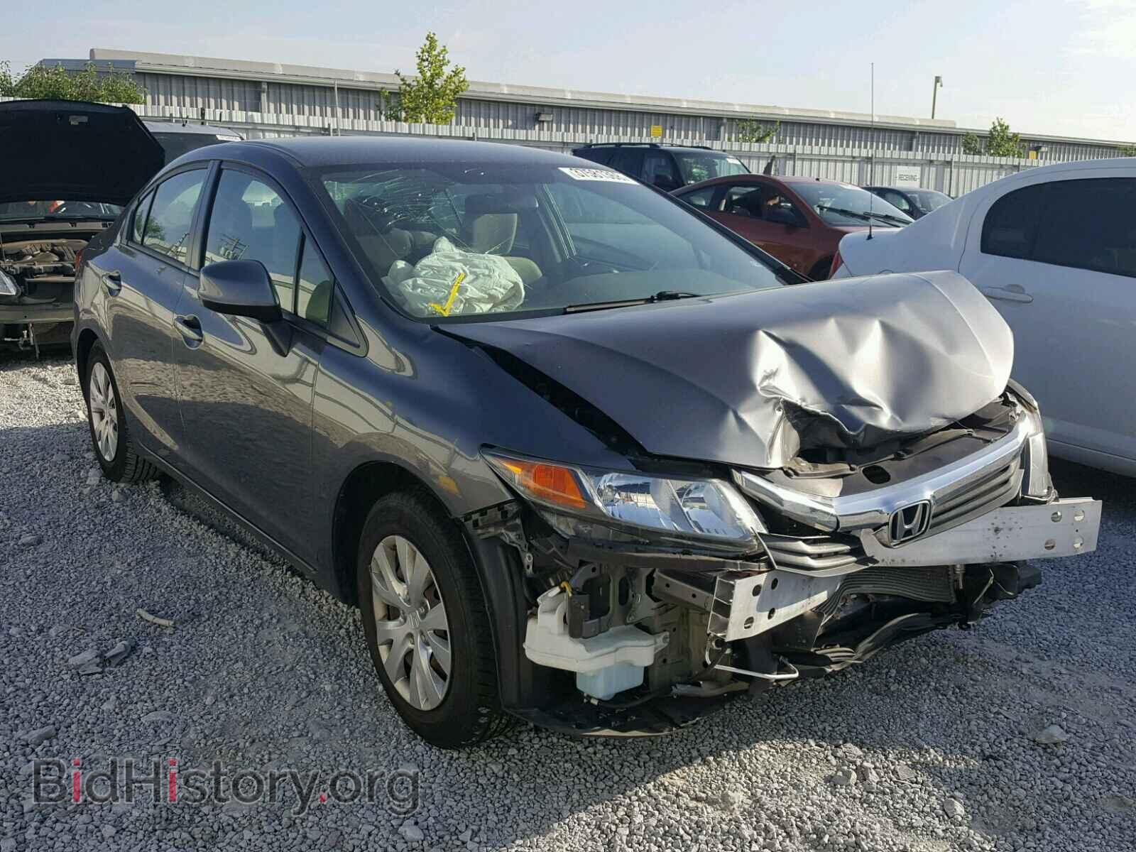 Фотография 19XFB2F59CE022187 - HONDA CIVIC LX 2012