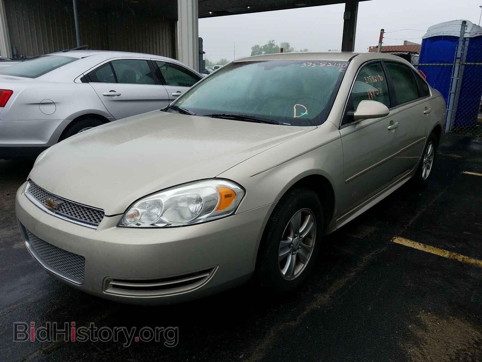 2012 CHEVROLET IMPALA - VIN: 2G1WA5E3XC1141327 - Фото 2