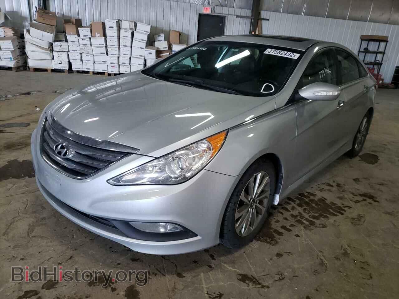 2014 HYUNDAI SONATA - VIN: 5NPEC4AC5EH842419 - Фото 2