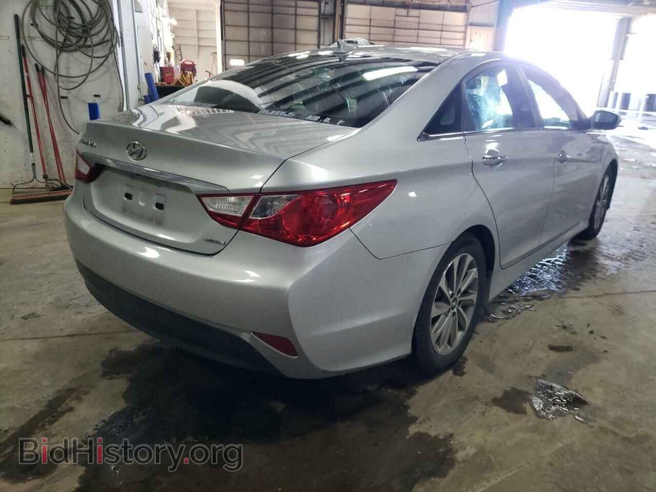 2014 HYUNDAI SONATA - VIN: 5NPEC4AC5EH842419 - Фото 4