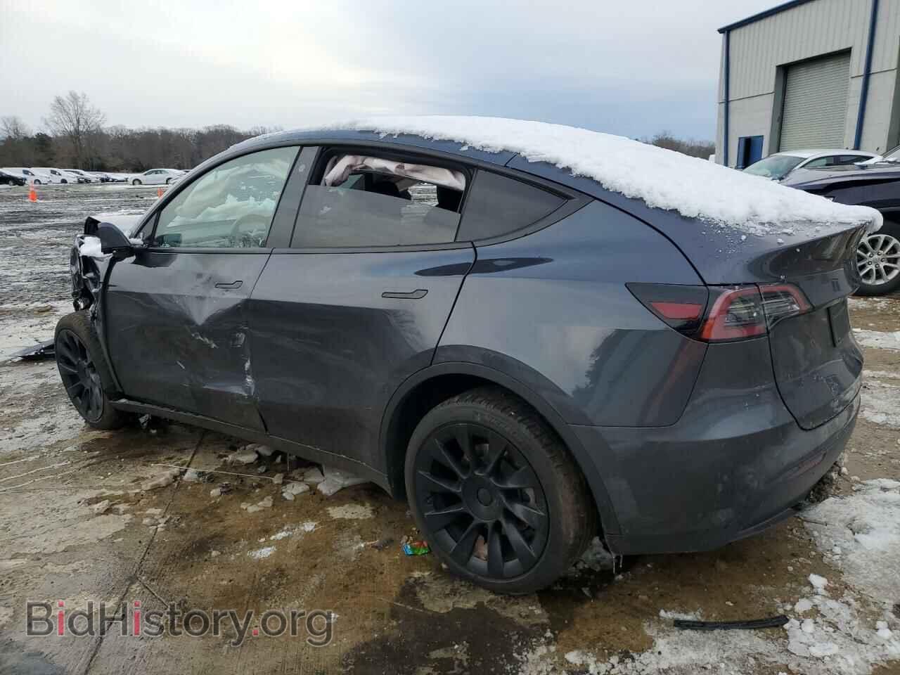 2021 TESLA MODEL Y - VIN: 5YJYGDEE9MF232839 - Фото 2