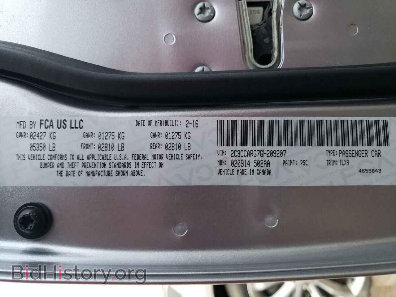 2016 CHRYSLER 300 - VIN: 2C3CCARG7GH209207 - Photo 13