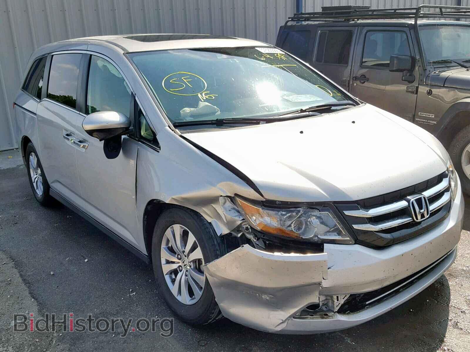 Фотография 5FNRL5H67EB096190 - HONDA ODYSSEY EX 2014