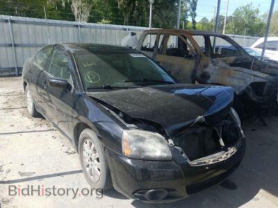 2011 Mitsubishi GALANT Galant FE, черный — VIN 4A32B2FF6BE020072, Copart