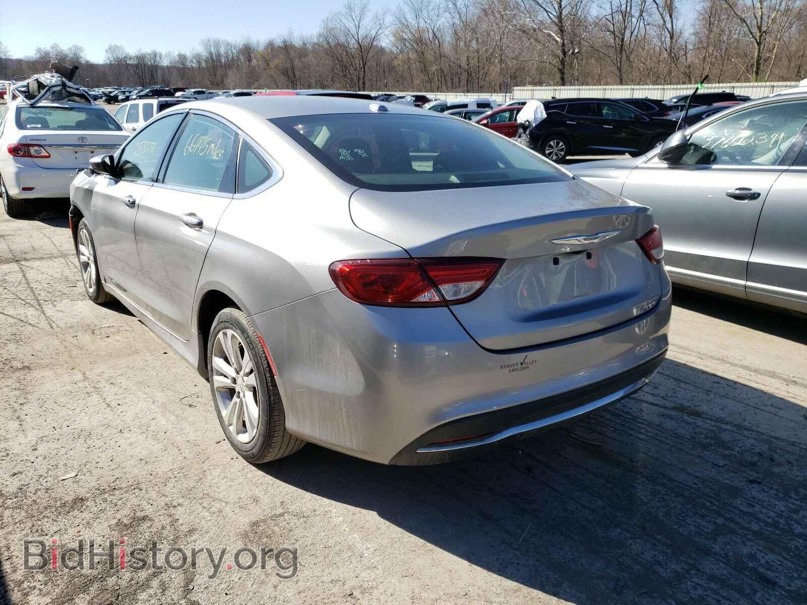 2015 CHRYSLER 200 - VIN: 1C3CCCAB1FN591395 - Фото 3