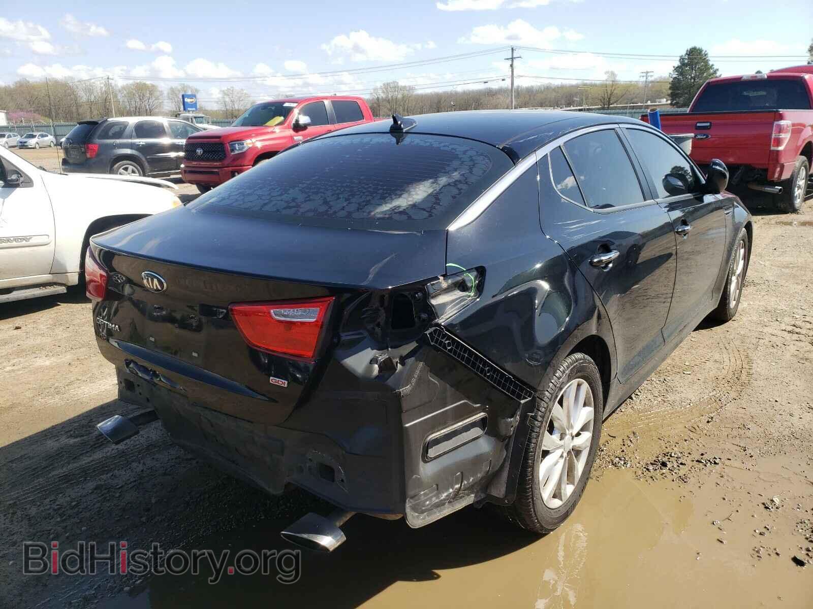 2014 KIA OPTIMA - VIN: 5XXGM4A75EG350008 - Фото 4