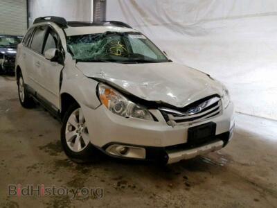 2012 Subaru OUTBACK 2., белый — VIN 4S4BRBLC2C3275982, Copart