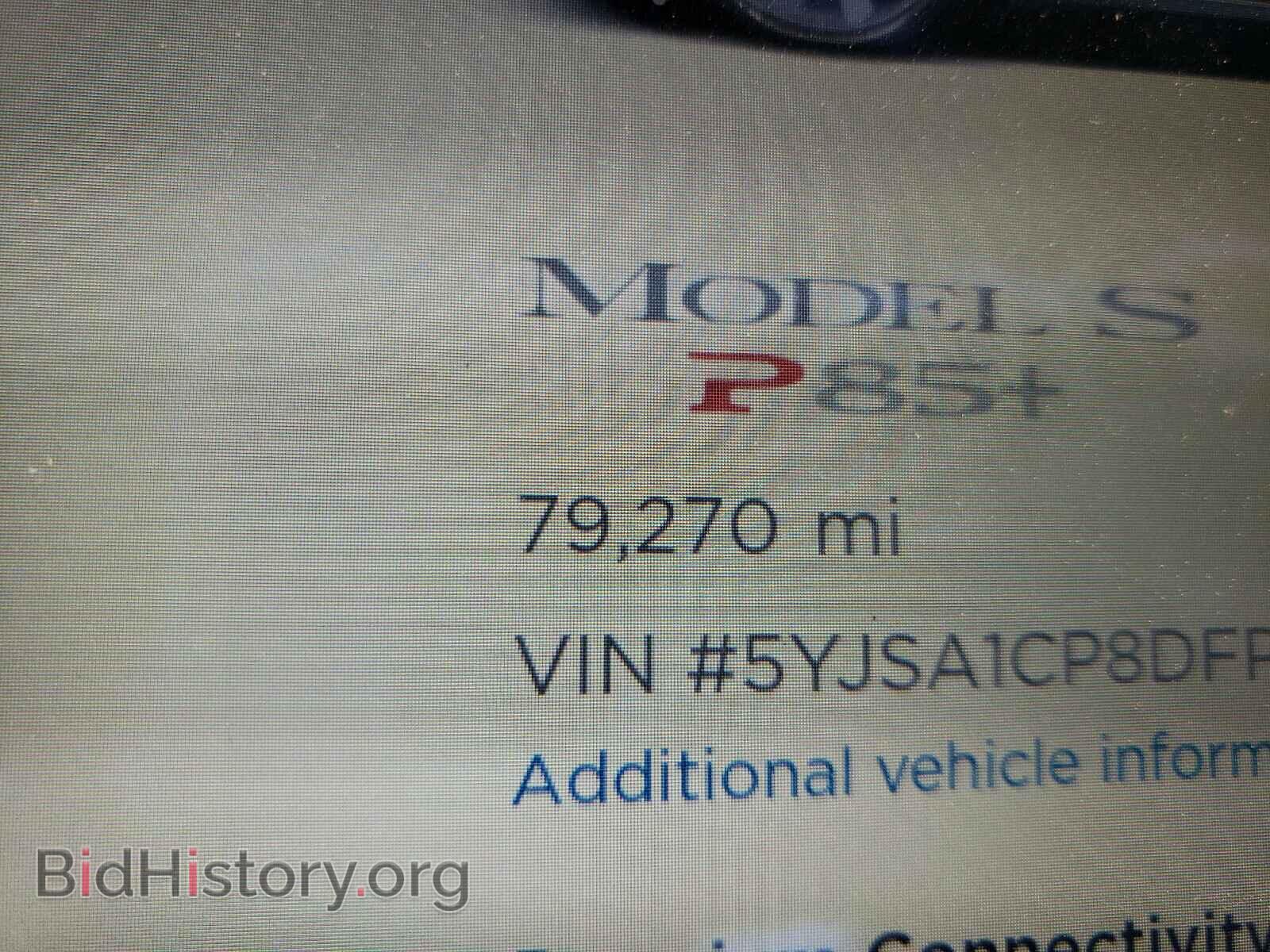 2013 TESLA MODEL S - VIN: 5YJSA1CP8DFP28872 - Photo 8