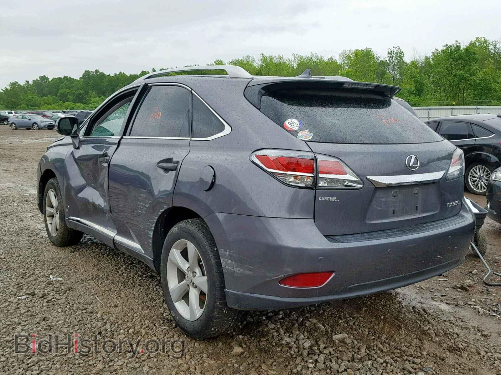 2013 LEXUS RX 350 - VIN: 2T2BK1BA1DC206790 - Фото 3