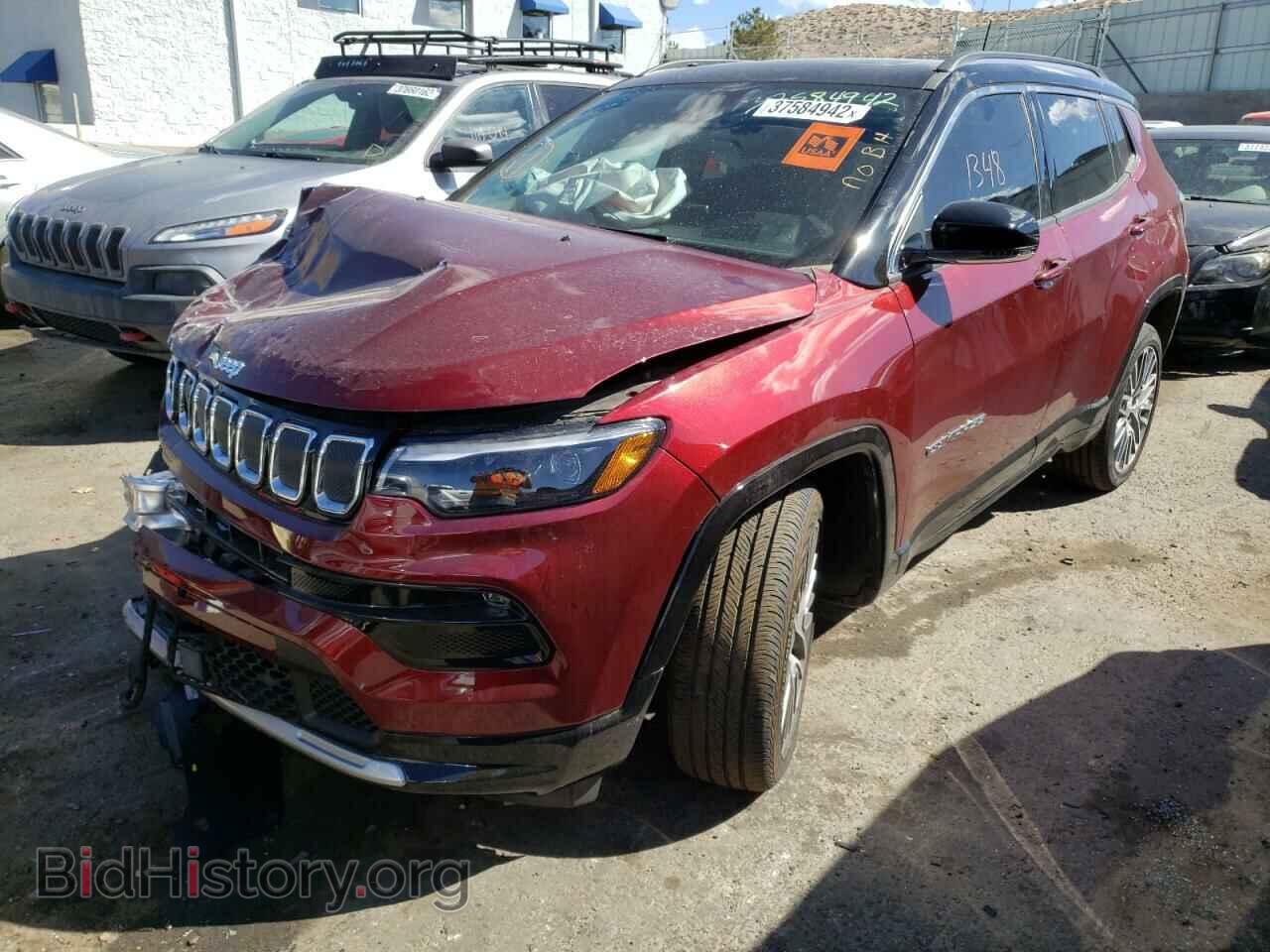 2022 JEEP COMPASS - VIN: 3C4NJDCB1NT115871 - Фото 2