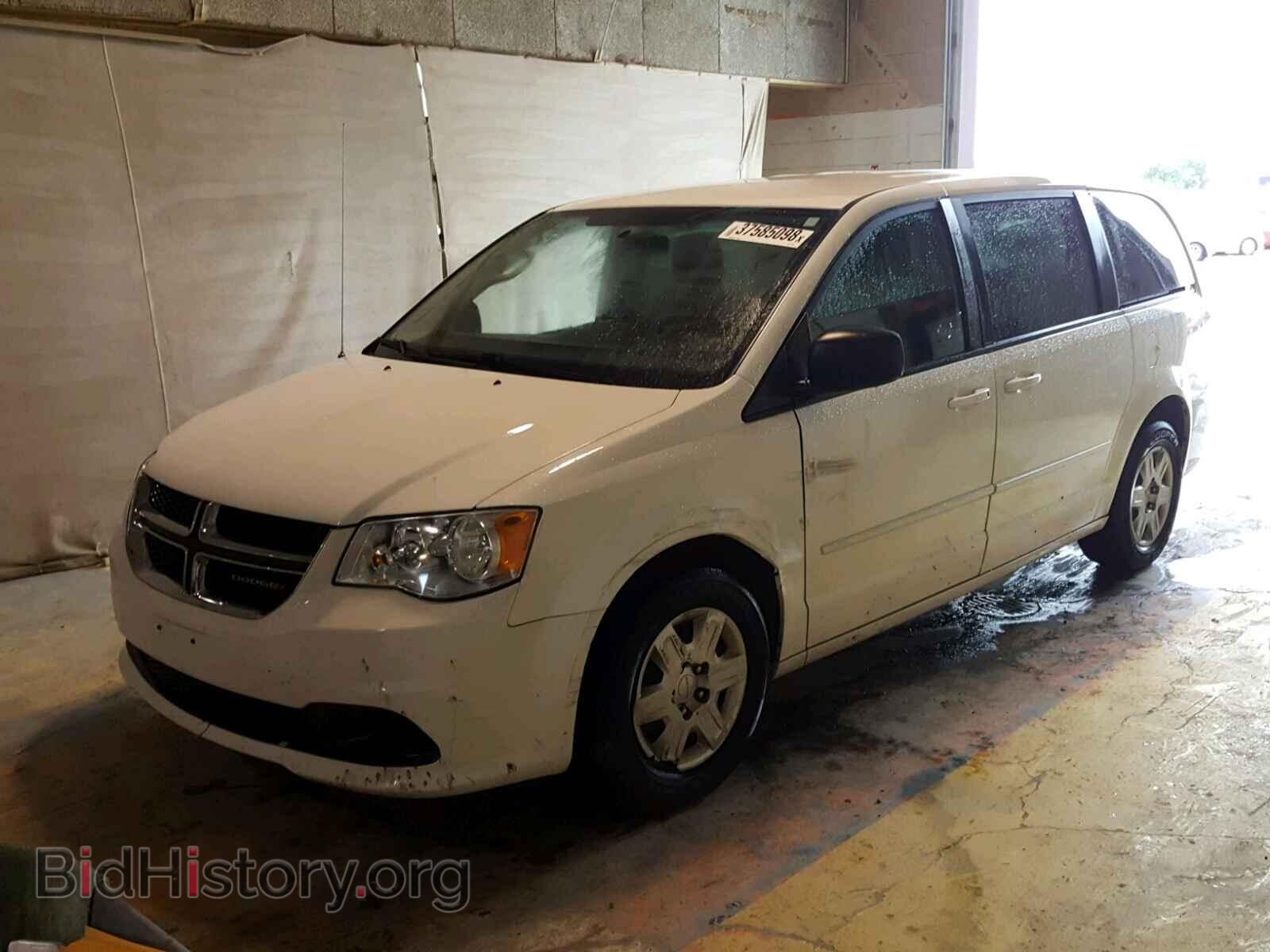 2012 DODGE CARAVAN - VIN: 2C4RDGBG4CR324643 - Фото 2