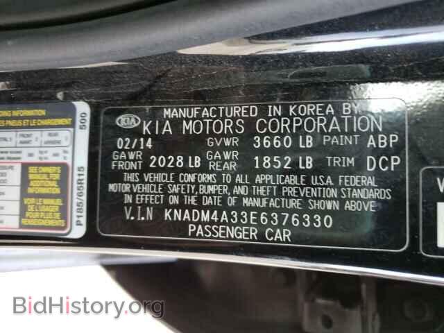 2014 KIA RIO - VIN: KNADM4A33E6376330 - Фото 10