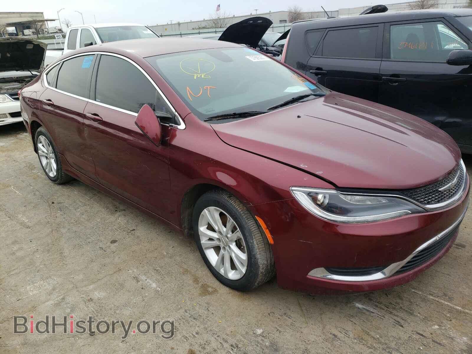 Фотография 1C3CCCAB6GN131487 - CHRYSLER 200 2016