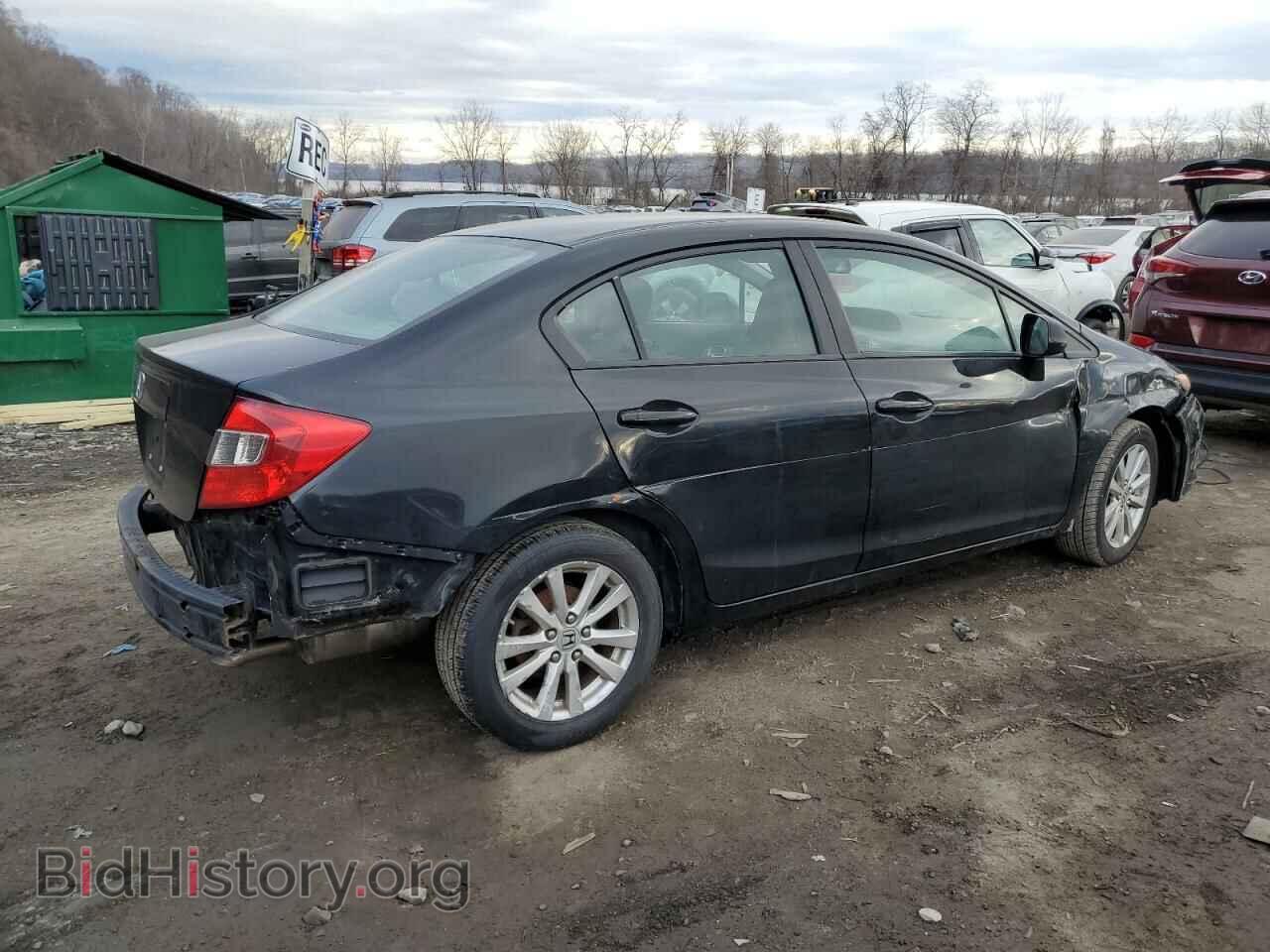 2012 HONDA CIVIC - VIN: 19XFB2F87CE385114 - Фото 3