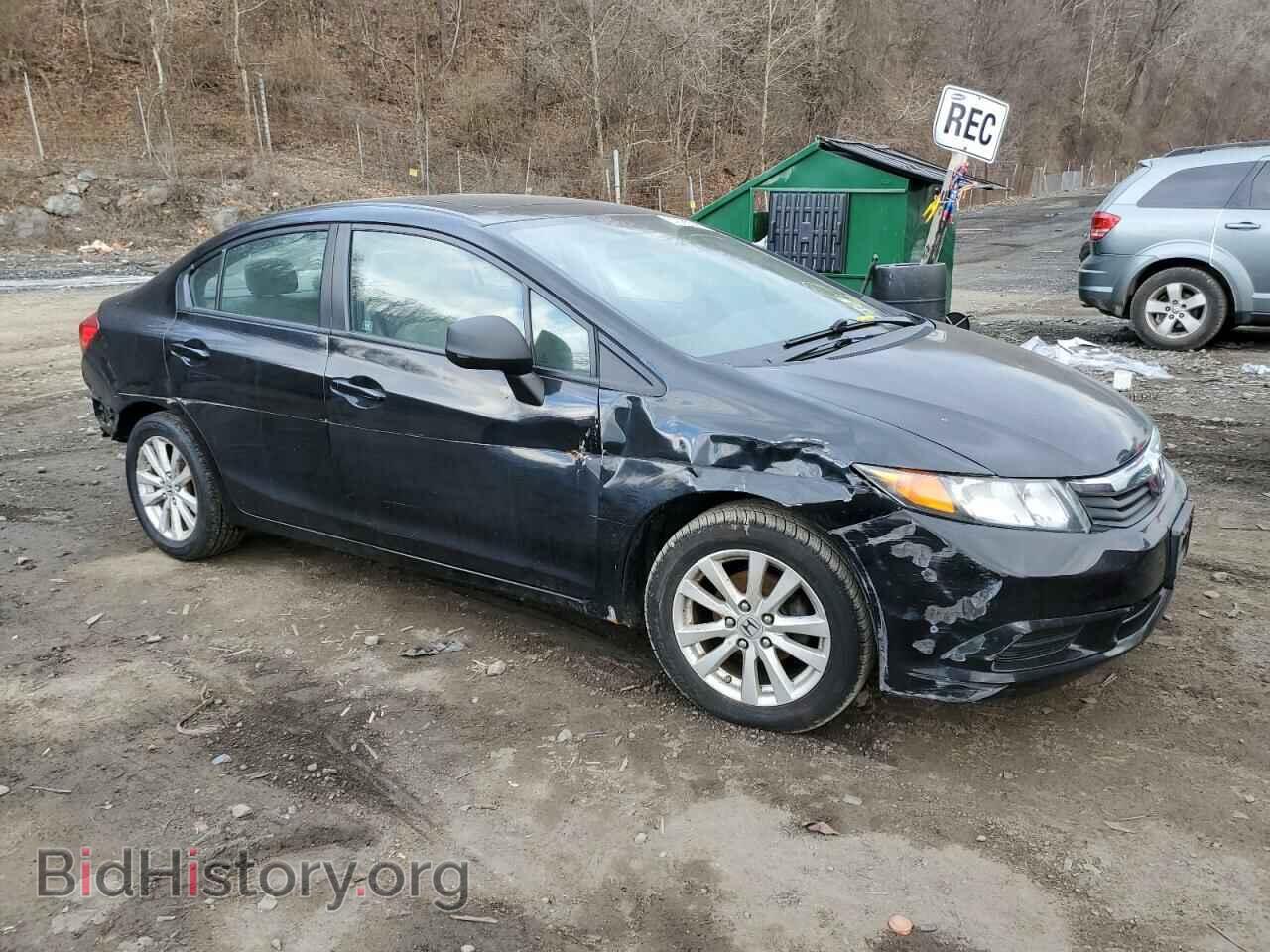 2012 HONDA CIVIC - VIN: 19XFB2F87CE385114 - Фото 4