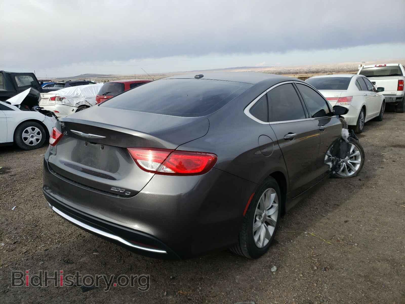 2015 CHRYSLER 200 - VIN: 1C3CCCCB7FN525107 - Фото 4