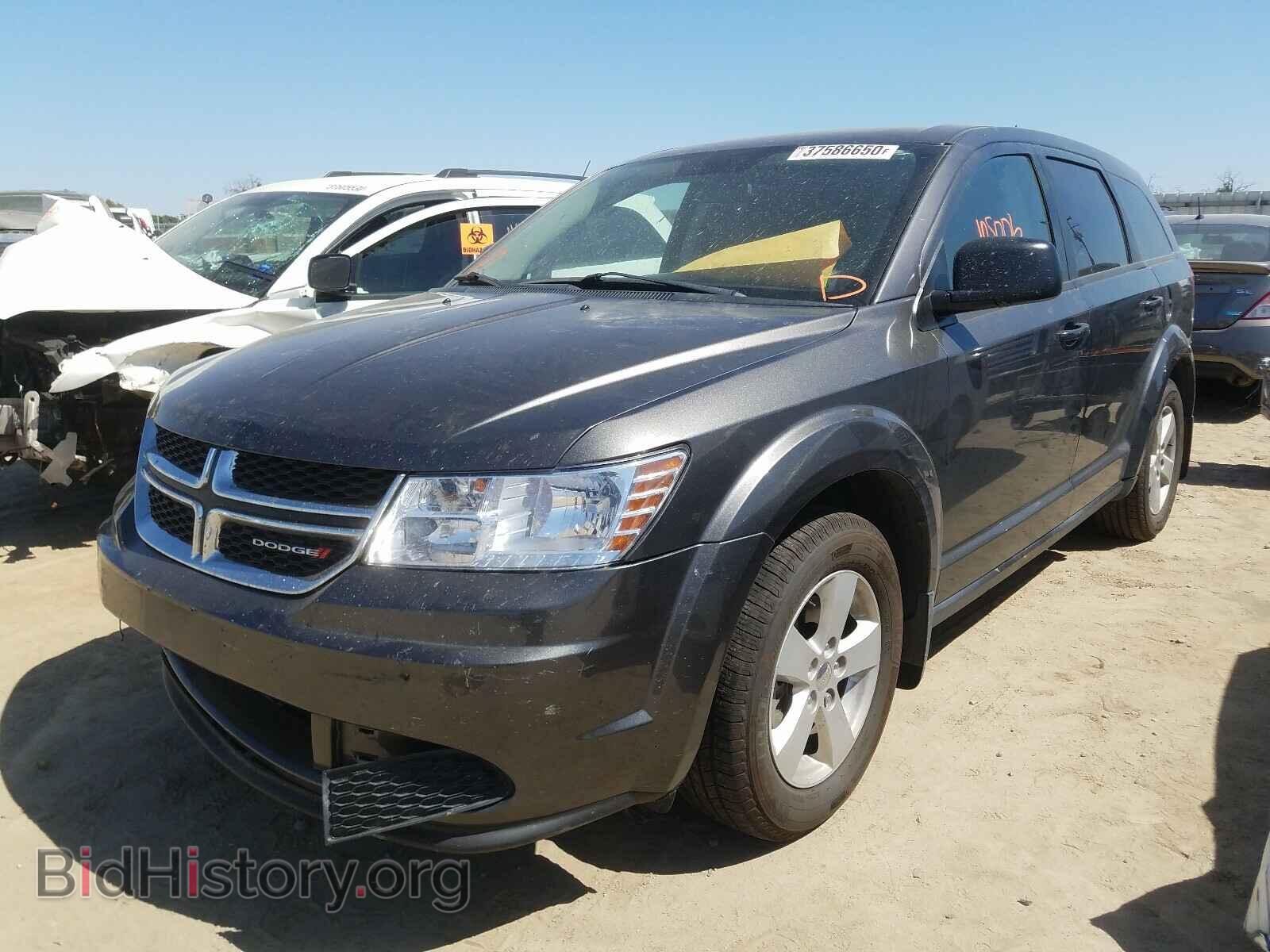 2014 DODGE JOURNEY - VIN: 3C4PDCAB4ET176452 - Фото 2