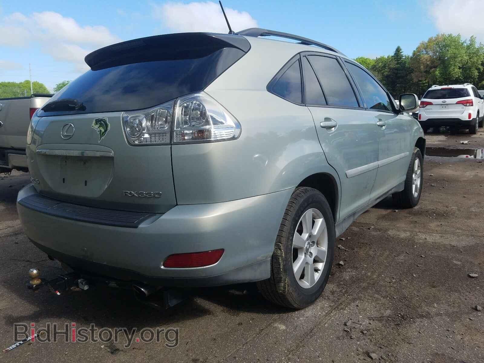 2005 LEXUS RX330 - VIN: 2T2GA31U05C027304 - Фото 4