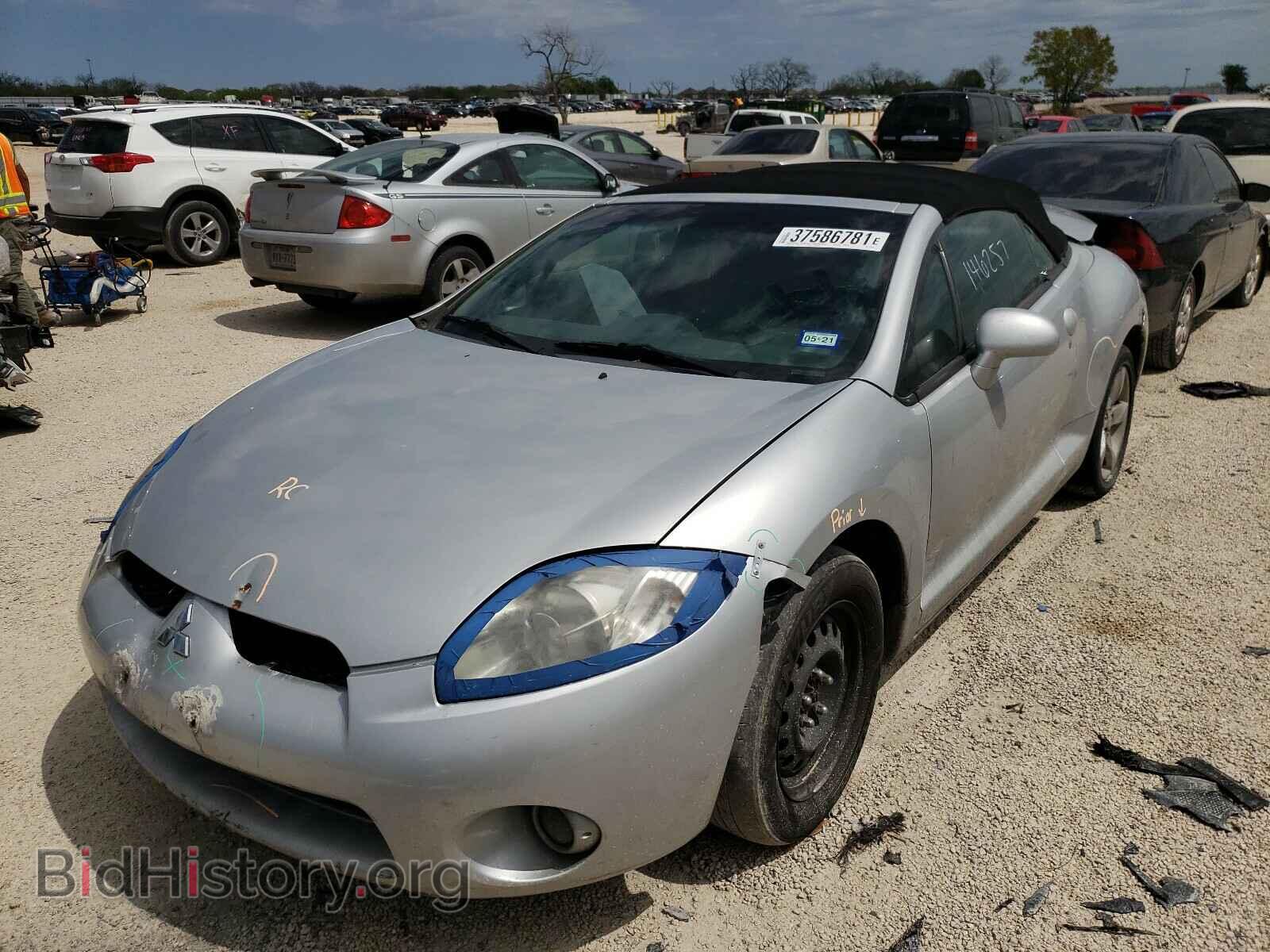 2008 MITSUBISHI ECLIPSE - VIN: 4A3AL25F28E039835 - Фото 2