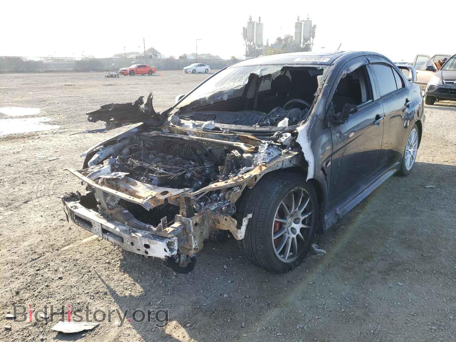 2014 MITSUBISHI EVO - VIN: JA32W8FV5EU024964 - Фото 2