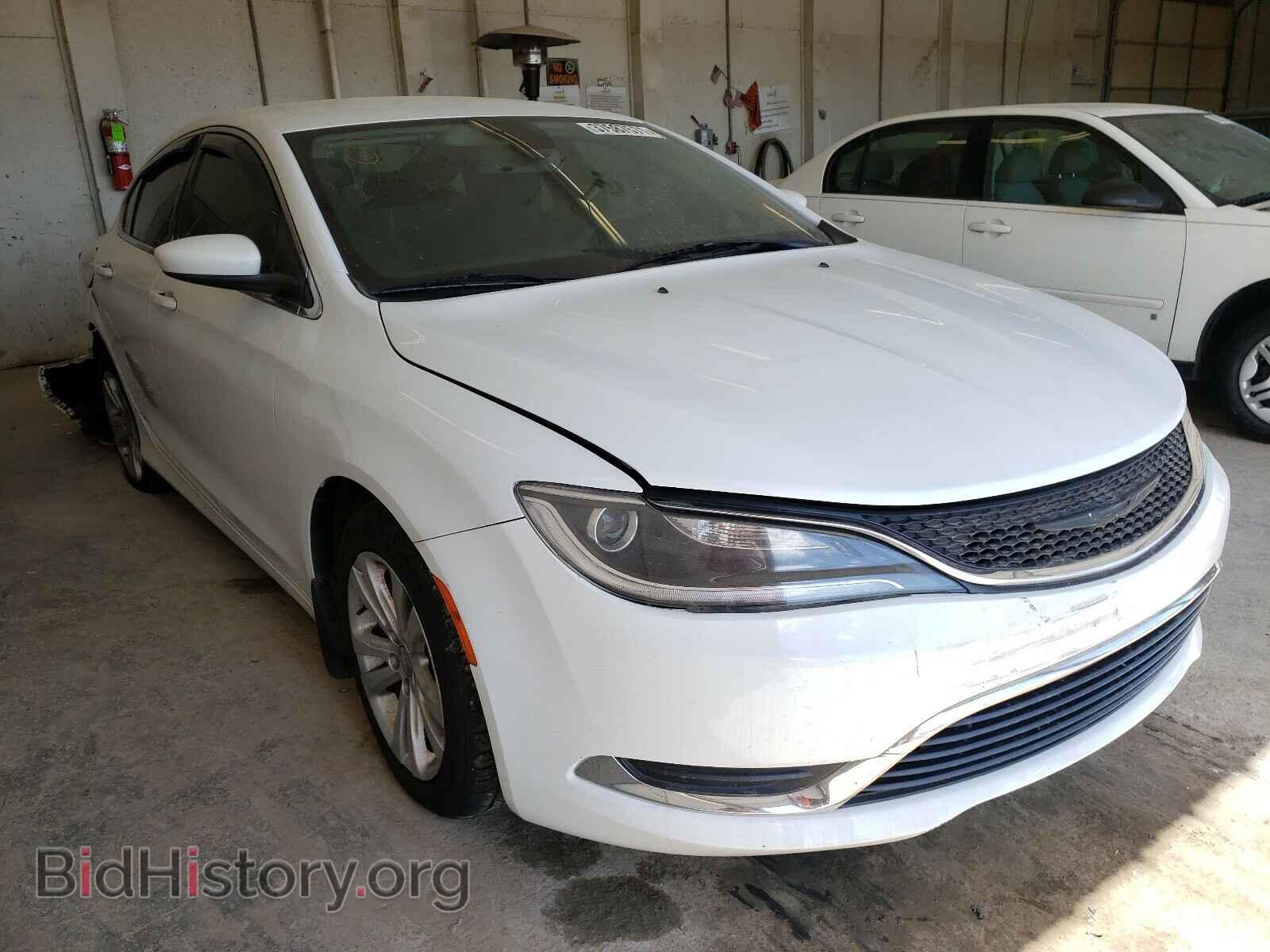 Фотография 1C3CCCAB5FN597622 - CHRYSLER 200 2015