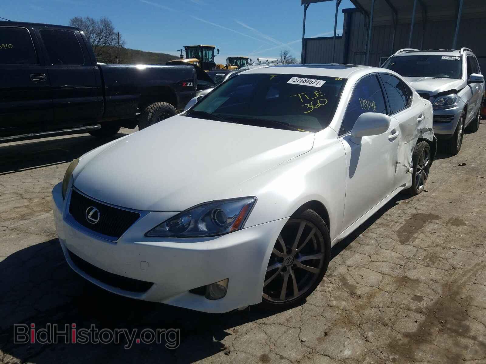 2008 LEXUS IS - VIN: JTHBK262X85073266 - Фото 2