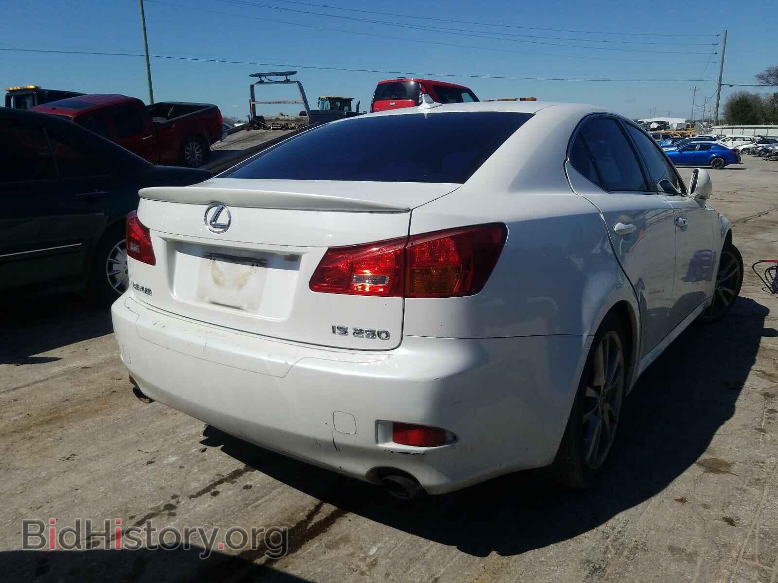 2008 LEXUS IS - VIN: JTHBK262X85073266 - Фото 4