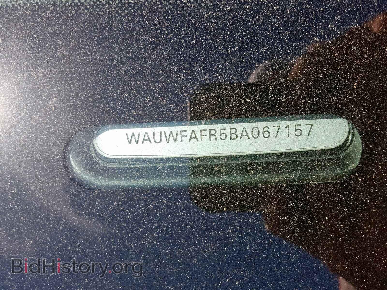 2011 AUDI A5 - VIN: WAUWFAFR5BA067157 - Фото 10