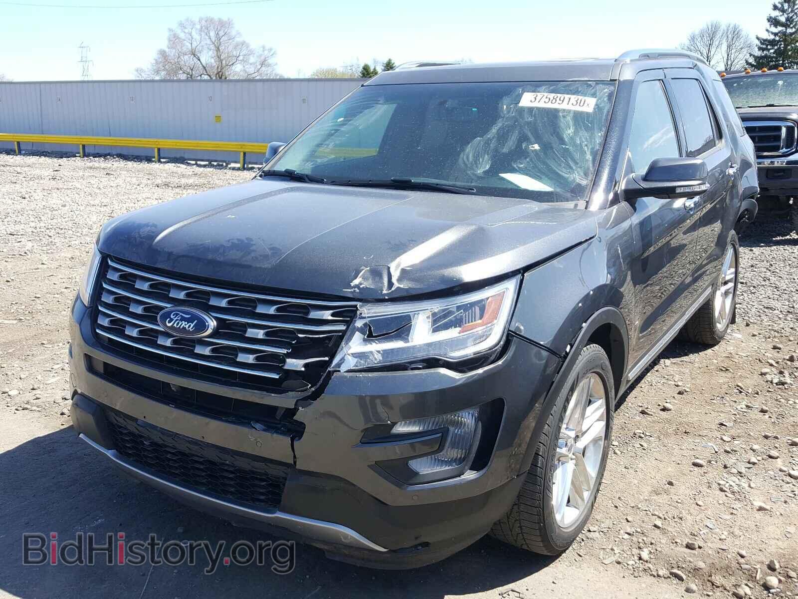 2017 FORD EXPLORER - VIN: 1FM5K8F82HGB50895 - Фото 2