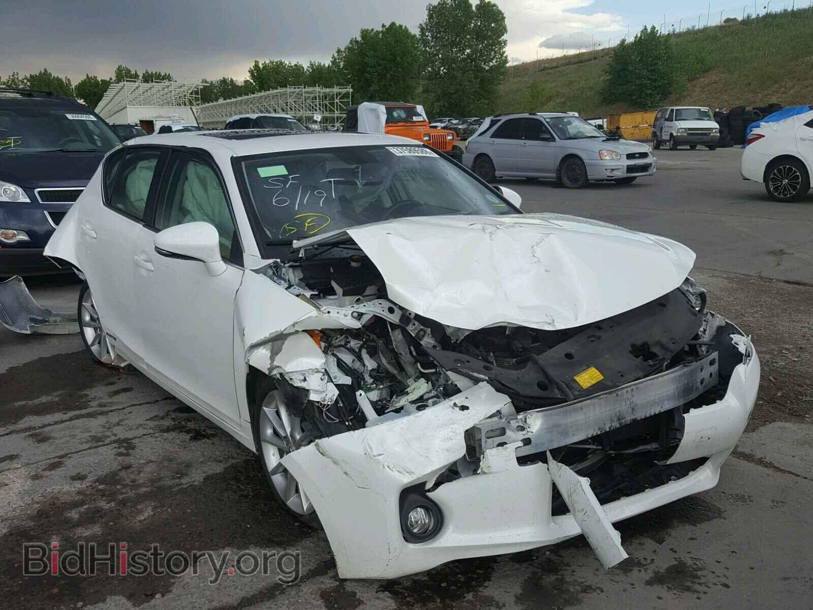 Photo JTHKD5BH3D2168771 - LEXUS CT 200 2013