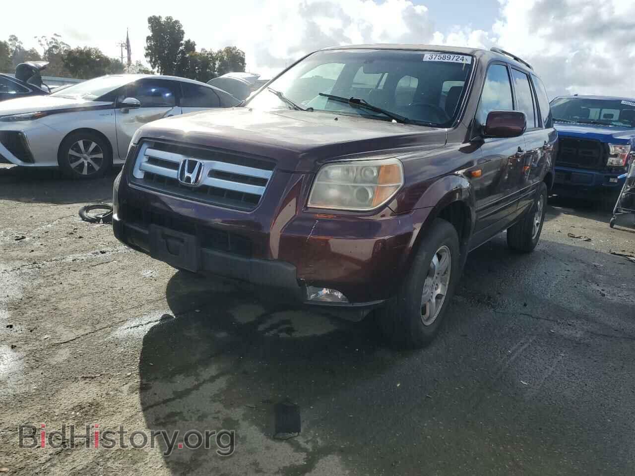 Photo 5FNYF28558B027799 - HONDA PILOT 2008