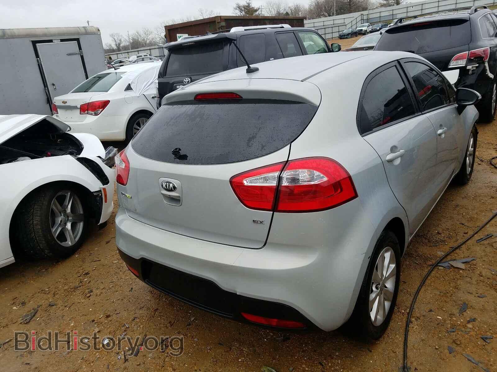 2013 KIA RIO - VIN: KNADN5A36D6195241 - Фото 4