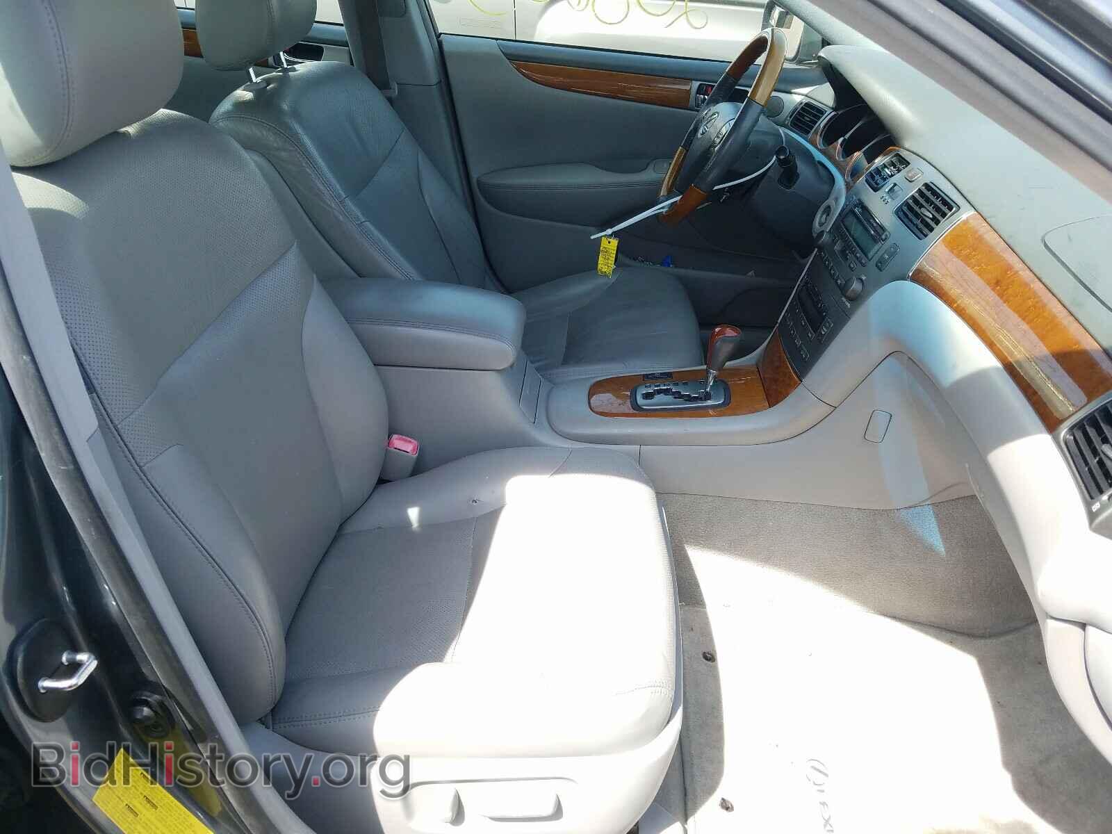 2005 LEXUS ES330 - VIN: JTHBA30G255110061 - Фото 5