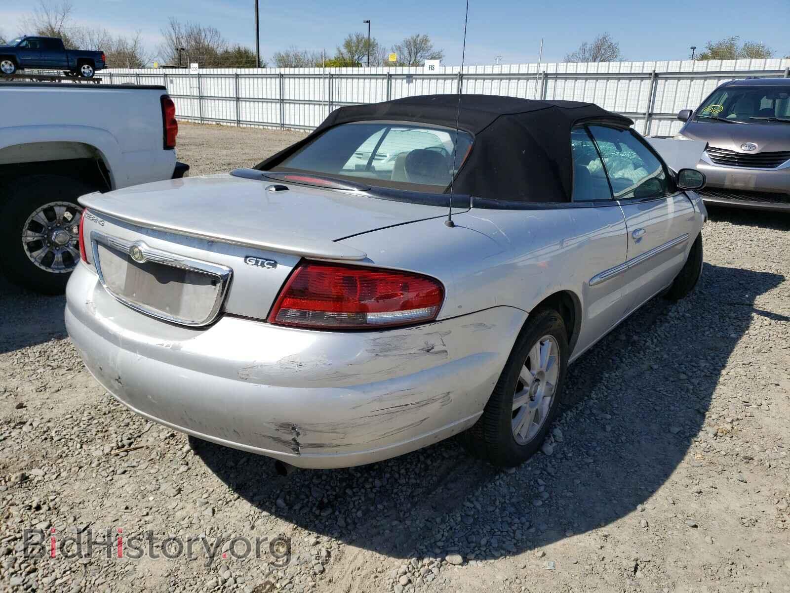 2006 CHRYSLER SEBRING - VIN: 1C3EL75R76N284384 - Фото 4