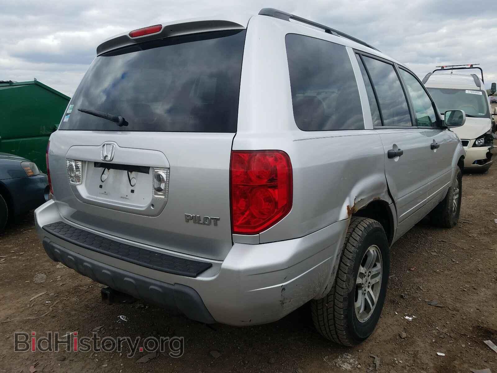 2005 HONDA PILOT - VIN: 2HKYF18605H530995 - Фото 4