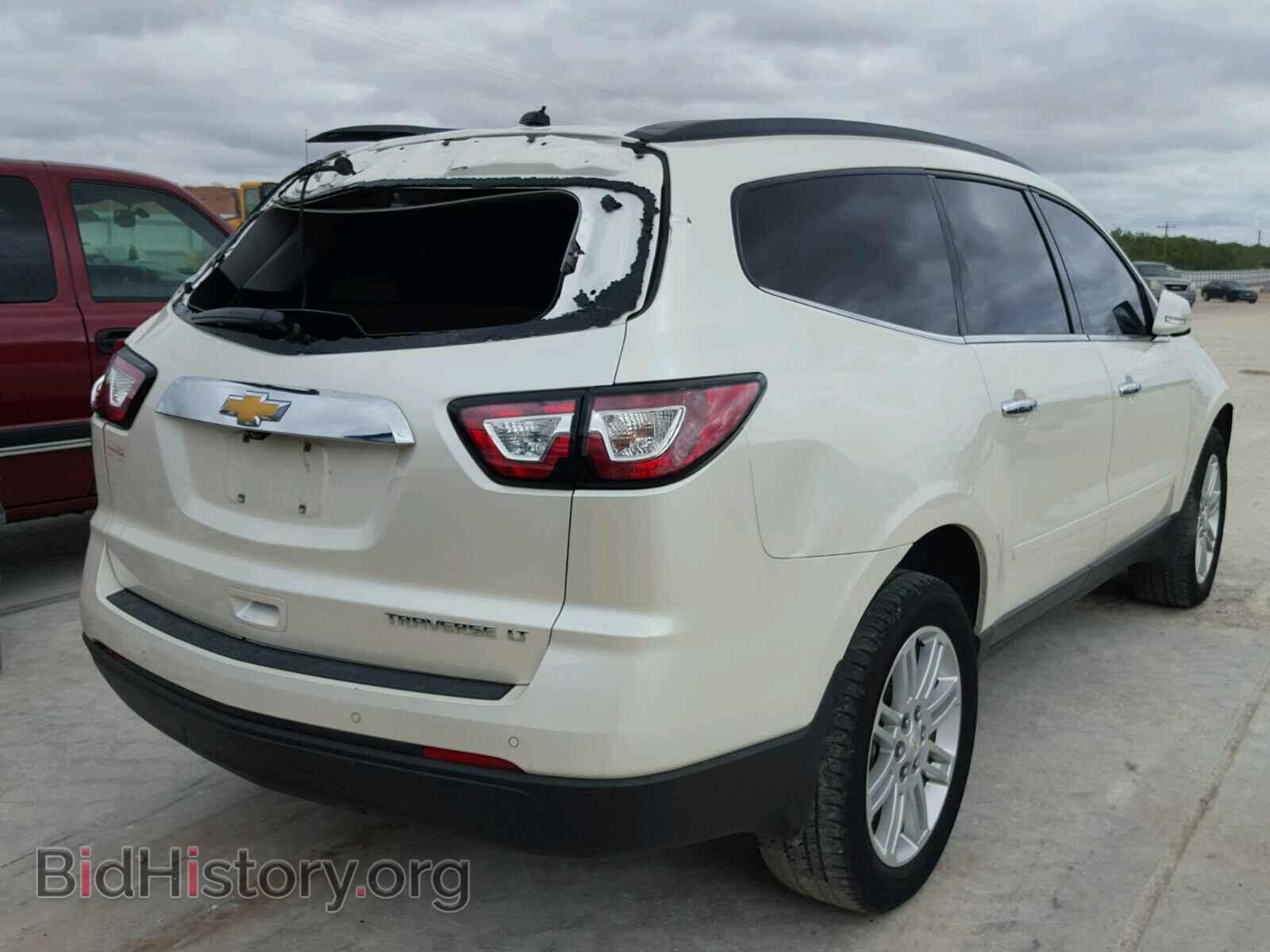 2014 CHEVROLET TRAVERSE - VIN: 1GNKRGKD7EJ362830 - Фото 4