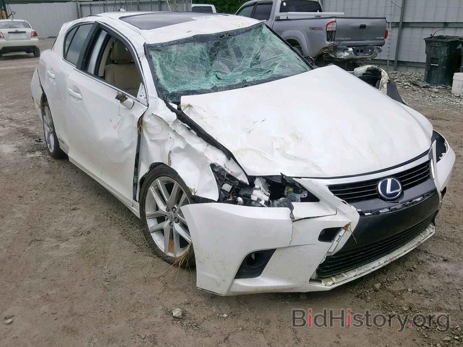 Photo JTHKD5BH2E2175907 - LEXUS CT 200 2014