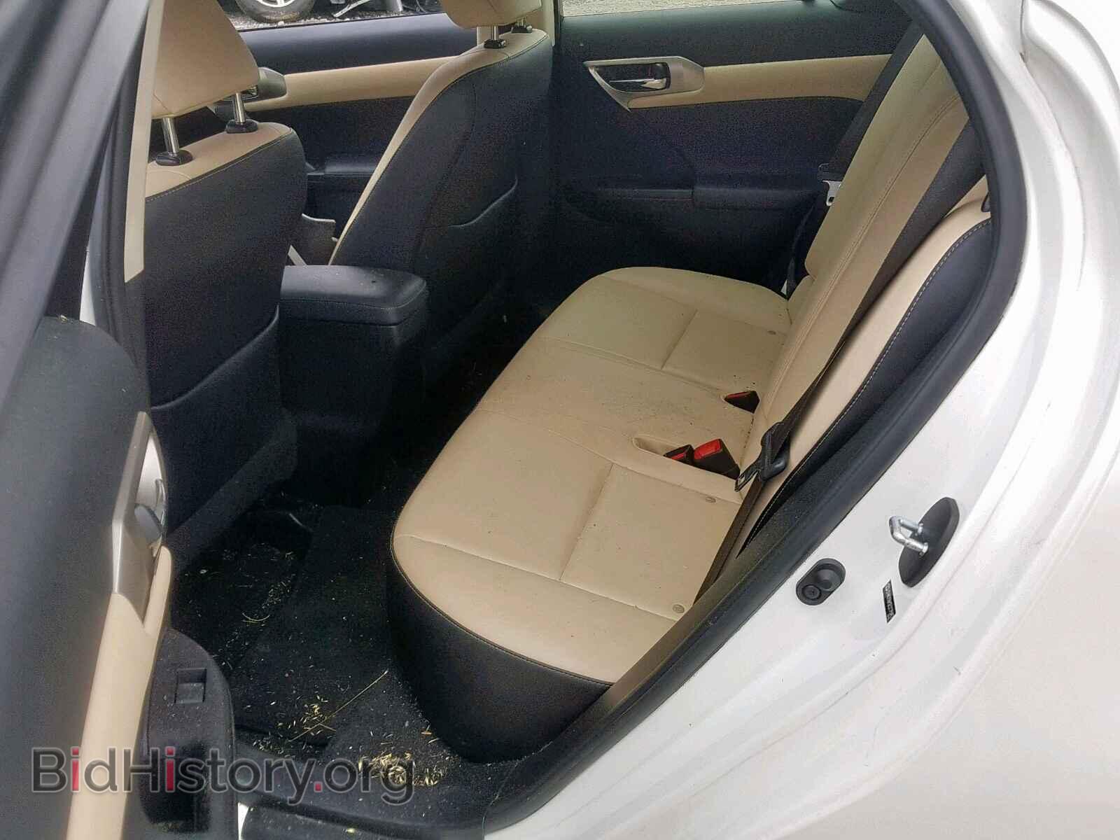 2014 LEXUS CT 200 - VIN: JTHKD5BH2E2175907 - Фото 6