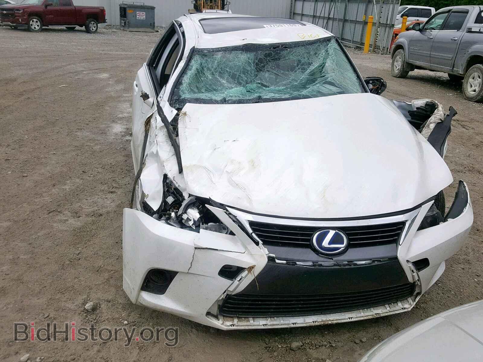2014 LEXUS CT 200 - VIN: JTHKD5BH2E2175907 - Фото 9