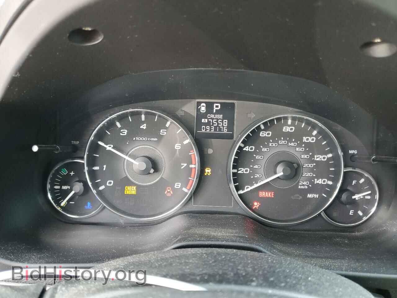 2011 SUBARU LEGACY - VIN: 4S3BMBA67B3214609 - Фото 9