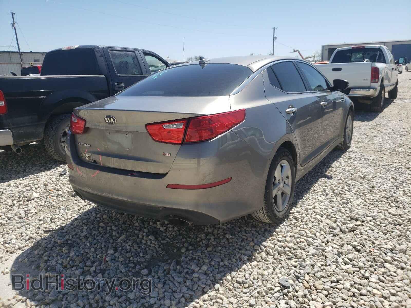 2015 KIA OPTIMA - VIN: 5XXGM4A72FG433185 - Photo 4