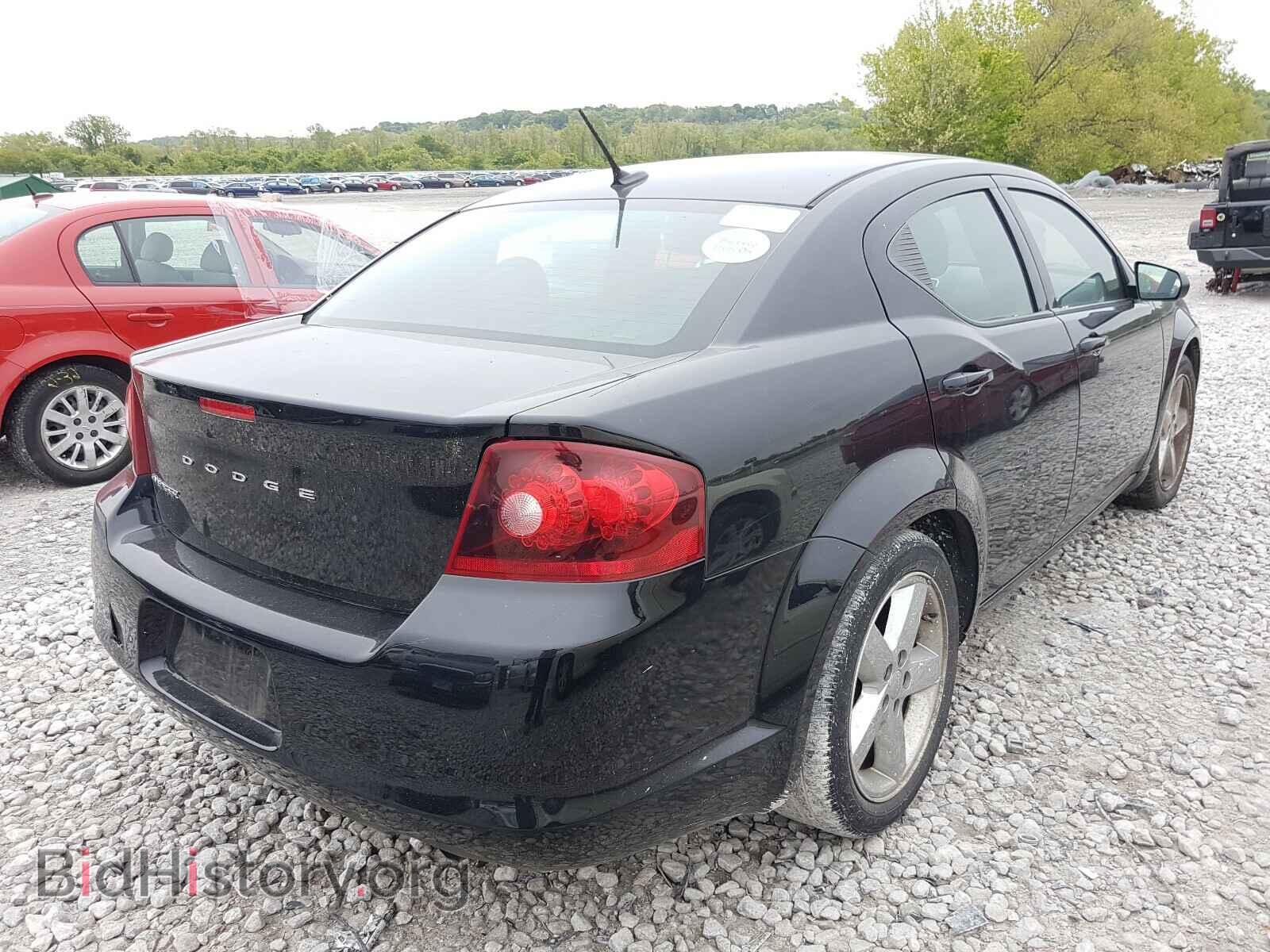2013 DODGE AVENGER - VIN: 1C3CDZAB9DN565107 - Фото 4