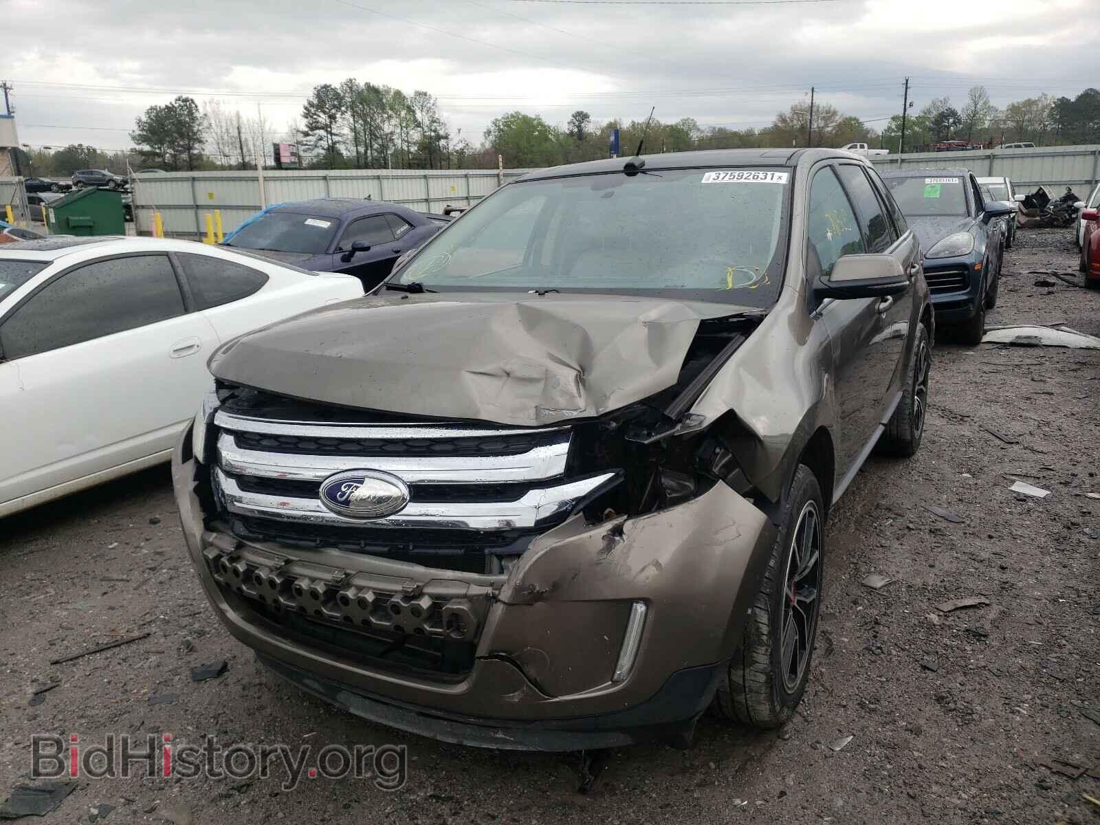 2013 FORD EDGE - VIN: 2FMDK3KC9DBB09206 - Фото 2